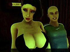 3DCG interaktives Pornospiel mit reifer Milf und Arschfick