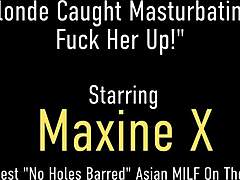 Maxine putá Layla Lust na sex stroj