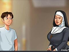 A steamy encounter with a naughty church mom in a game of pleasure