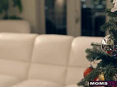 सांता के नॉटी हेल्पर्स और मेच्योर MILFs के साथ क्रिसमस थ्रीसम