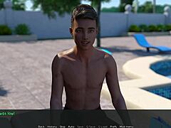 Нецензурное 3D-порно: мачеха показывает бикини в спальне