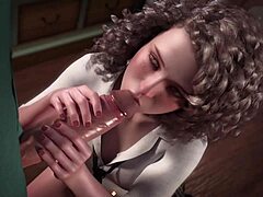 创世顺序:娜迪亚的宝藏 - 故事场景 4 - 一个3D色情游戏