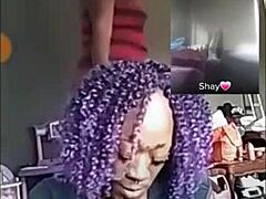 Black MILF shows off her thot body in a twerk video