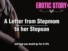 Erotic audio of stepmom and stepson's erotic encounter