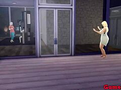 Teen game with Big Tits and Anal Pleasure